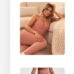 Whitney Simmons Pink Sport Top